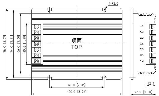 DC-DC鐵路電源模塊WCDT30-50系列(30-50W)